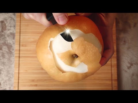 ASMR The Most Delicious Korean Pear Sounds🍐 배 소리로 팅글을 느낄 수 있을까?