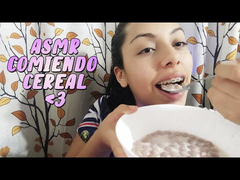 ASMR COMIENDO CEREAL 🥣🥛 | Sonidos Super Crujientes | Asmr Español