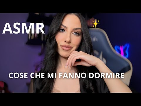 ASMR - Cose che mi fanno addormentare (hand movements, visual triggers, perfume tapping etc)