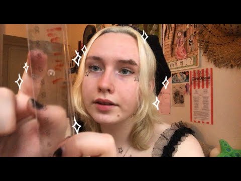 lofi asmr, day 17! [subtitled] measuring your face!