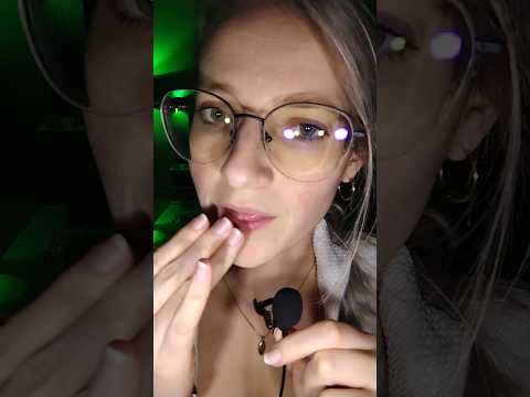 ASMR spit painting you to sleep 💚 #asmr #shorts
