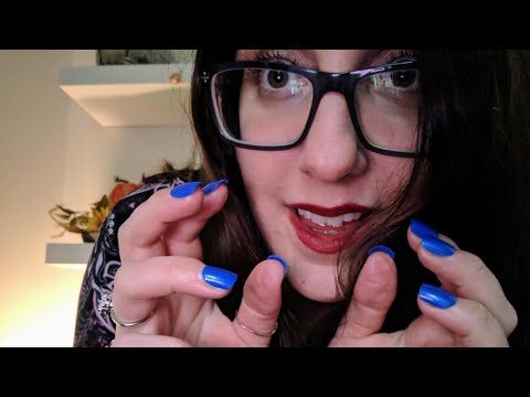 Boom in Your Face 🎇 Fire Work Hand Movements with Names ASMR
