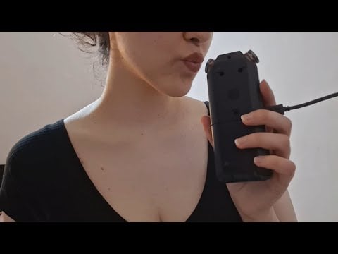 ASMR tascam mouth sounds 😴