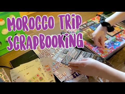 ASMR Morocco Scrapbooking