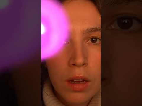 ASMR Examining you with a light