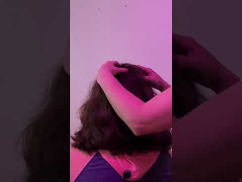 Tingly Head Massage ASMR #headmassage #realpersonasmr #oddlysatisfying #tingles #sleepasmr