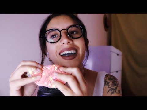 ASMR brain scratching 🧠 masticando para que te relajes 💤
