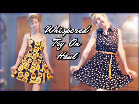 ASMR Affordable Fashion Haul (Try On) Romwe