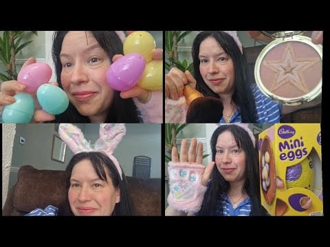 Easter ASMR  Best Friend Does Your Make Up RP  🥚🐰