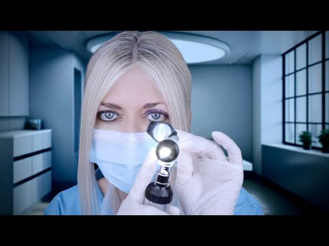 ASMR Ear Exam & Deep Ear Cleaning - Otoscope, Ear Picking & Brushing, Fizzy Drops, Latex Gloves