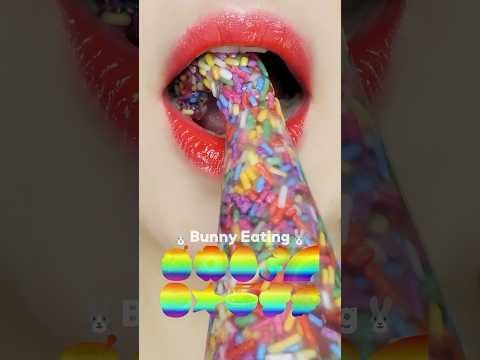 🌈Rainbow Honey Jelly Eating Sound 무지개 꿀젤리 먹방 ASMR MUKBANG