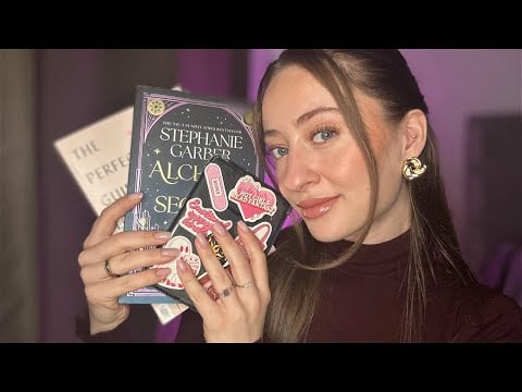 soft book sounds + sleepy ramble ASMR 🌙📖