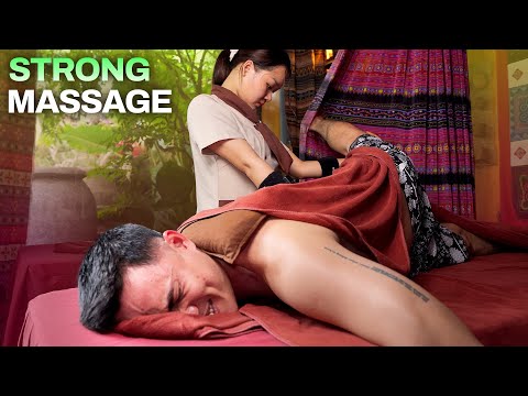 ASMR 🔥 I Got a Vietnamese Strong Massage from a Skilled Therapist!