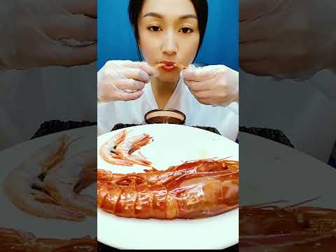🦐💫🍚🔥😍 Giant seafood feast ASMR challenge! #SeafoodFeast #한국먹방