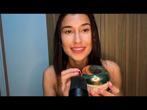 Vou cuidar da sua pele até você dormir | ASMR 😴