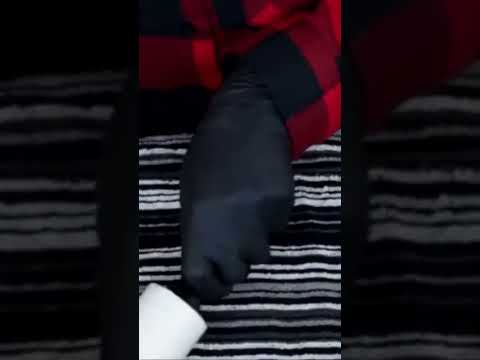 ASMR Lint Roller on Fabric - So Relaxing and Tingly! #shorts