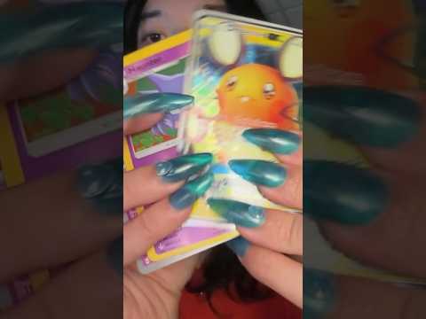ASMR pick your starter pokemon 🔮(short version) #asmr #tapping #pokemoncards