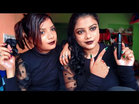 ASMR | We Doing Black Makeup | 🖤✨