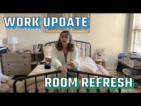 ASMR Work Situation Update & Room Refresh!!