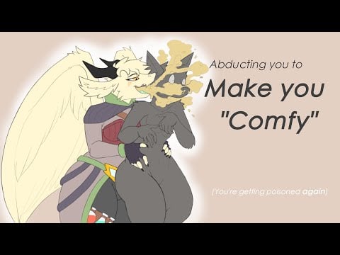 Toxic dragon abducts and snuggles you [Furry ASMR]
