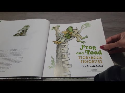 ASMR full reading compilation of Frog and Toad Storybook Favorites!