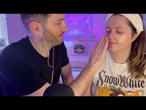 ASMR Brother Does my Make-up Part 2 ✨