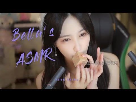 【贝拉小姐姐 ASMR】扑克牌，吹耳朵~