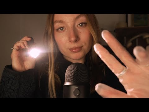ASMR | Cranial Nerve Exam in 4K 🔎