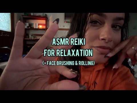 Fast Aggressive ASMR Reiki + Facial + Countdown to Sleep with Tingly Triggers