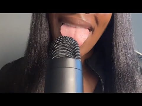 ASMR mouth sounds black women 