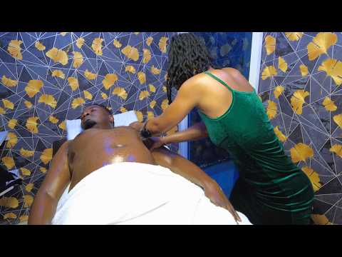 ASMR: INSANE Body Wash, Scrub and Full Service Barbershop Massage