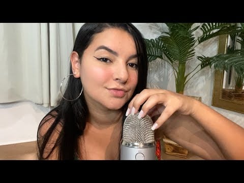 ASMR: MIC SCRATCHING + TAPPING EM OBJETOS ALEATÓRIOS