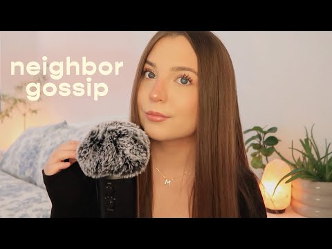 ASMR Neighborhood Gossip Ramble 🍵 (Clicky Whisper)