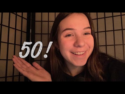 ASMR 50 Subscriber Special! (Trigger Assortment)