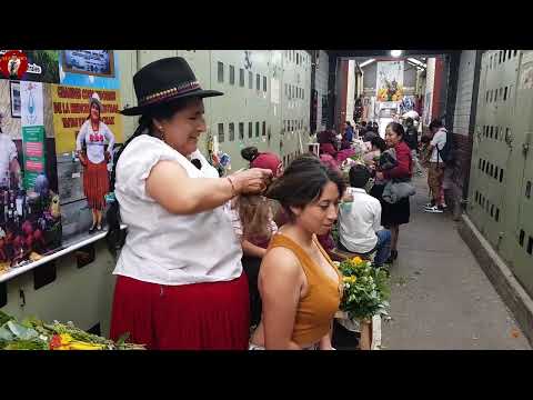 DOÑA ROSA - ASMR OLD SCHOOL MARKET LIMPIA (Feria Libre Cuenca), SPIRITUAL CLEANSING