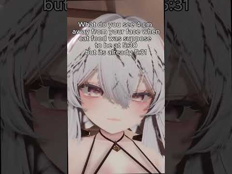 Pov: When you're late with cat's food #vrchat #vtuber