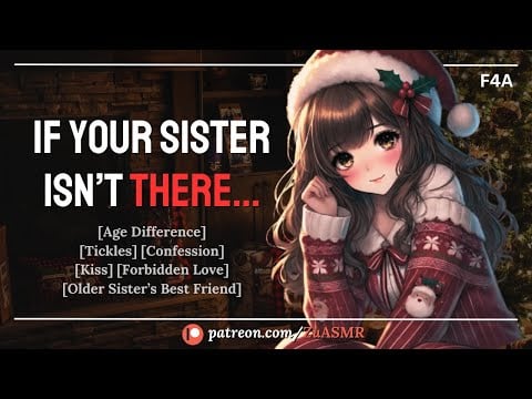 older sister’s best friend TORTURES YOU with tickles |F4A| kiss| flirting| teasing| sleepover| ASMR