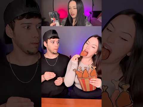that girl is very hungry!!! 🥴