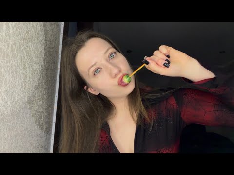 ASMR || Sweet candy in my mouth🫦Pleasant wet sounds😘