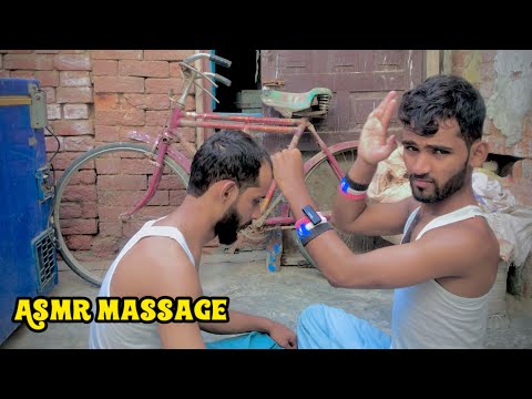 ASMR Massage For Relax By Young Massager | ASMR Massage Sounds #asmr #massage #asmrheadmassage