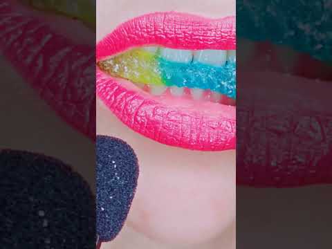 ASMR Jelly Candy 🍬 Chewy Sounds | 노토킹 #ASMRJelly #ChewySounds #ASMR젤리