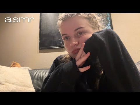asmr | mouth/hand sounds, hand movements + random triggers!!