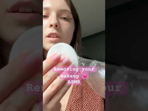 Removing your makeup 💗 ASMR