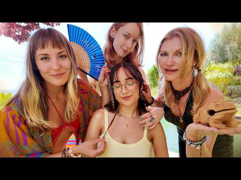 In Person ASMR ❤️ whispers, tapping, hair brushing, and more...