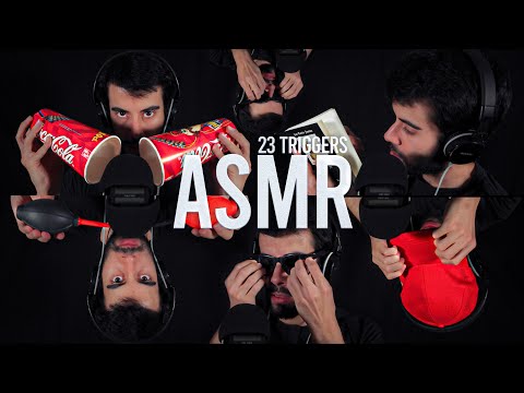 💤 ASMR 23 TRIGGERS IN 12 MINUTES NO TALKING / ASMR 23 TRIGGERS EN 12 MINUTOS 💤