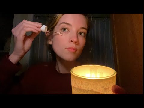 Lofi ASMR | Nighttime Skincare in Candlelight 🕯️
