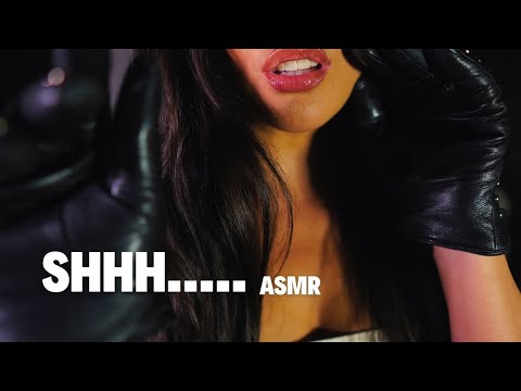 ASMR Leather Gloves Personal Attention ✨ | Face tracing | Relaxing | Layered sounds ASMR