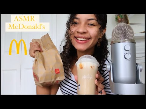 ASMR Español- McDonald’s Desayuno | McGriddle , Caramel Frappe