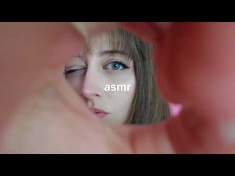 ASMR and it's also asmr (tunneling, hand movements, fabric sounds)