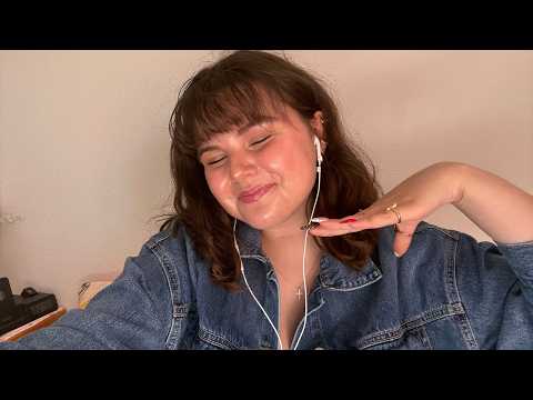 ASMR chatting & tapping (soft-spoken) 